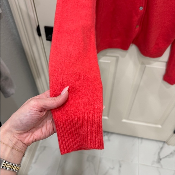 MANGO red cardi - Picture 6 of 12